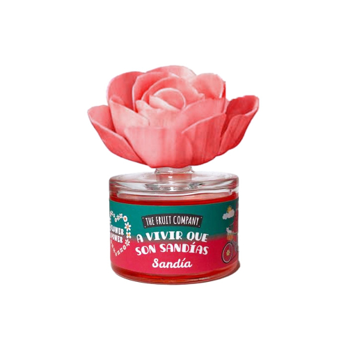 The Fruit Company - Ambientador flor perfumada Flower Power - Sandía