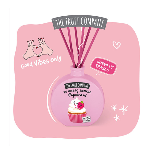 The Fruit Company - Ambientador Mikado - Fresas con Nata