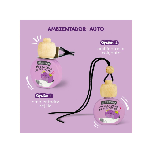 The Fruit Company - Ambientador para coche - Moras