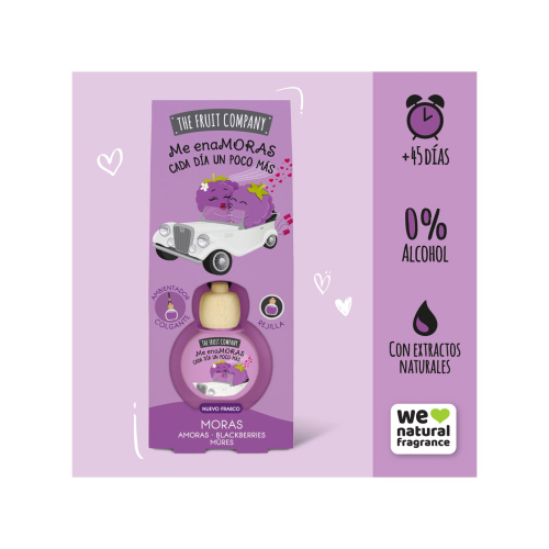 The Fruit Company - Ambientador para coche - Moras