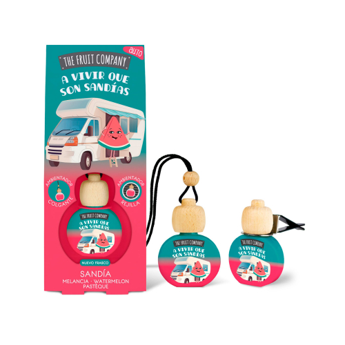 The Fruit Company - Ambientador para coche - Sandía