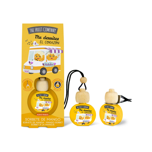 The Fruit Company - Ambientador para coche - Sorbete de mango