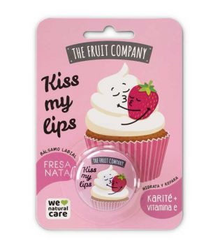 The Fruit Company - Bálsamo labial Kiss My Lips - Fresa y Nata