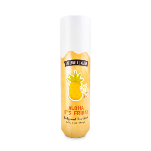 The Fruit Company - Bruma corporal y para cabello con glitter - Aloha It's Friday