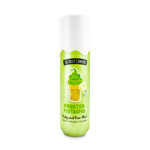 The Fruit Company - Bruma corporal y para cabello con glitter - Frosted Pistacho