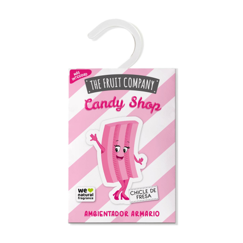 The Fruit Company - *Candy Shop* - Ambientador de armario - Chicle de fresa 