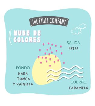 The Fruit Company - *Candy Shop* - Ambientador multiusos en spray - Nube de colores