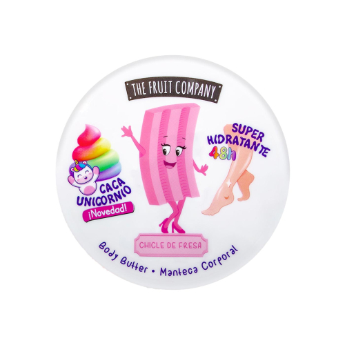 The Fruit Company - *Candy Shop* - Manteca corporal hidratante - Chicle de fresa