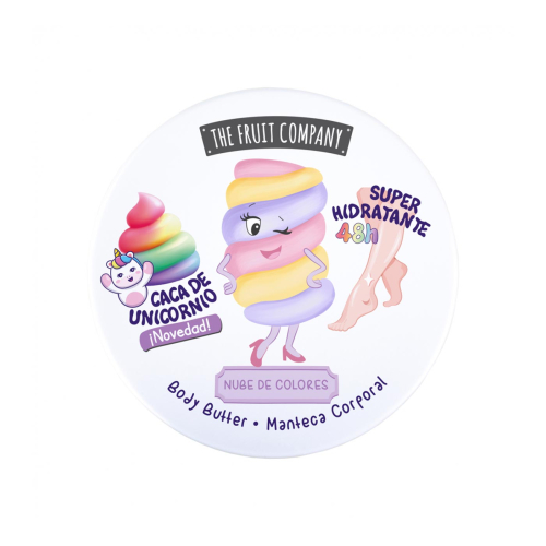 The Fruit Company - *Candy Shop* - Manteca corporal hidratante - Nube de azúcar