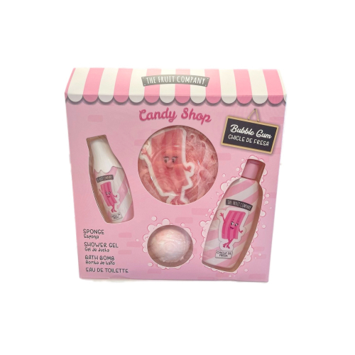 The Fruit Company - *Candy Shop* - Set de regalo de cuidado corporal - Bubble Gum