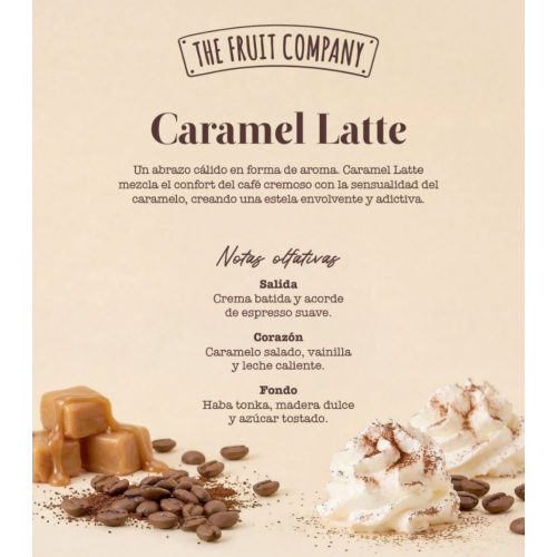 The Fruit Company - Crema de manos Patisseries - Caramel Latte