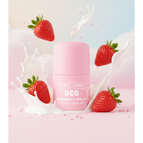The Fruit Company - Desodorante antitranspirante Soft Touch - Fresa Nata