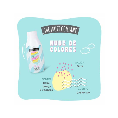 The Fruit Company - Eau de toilette Candy Shop 40ml - Nube de colores
