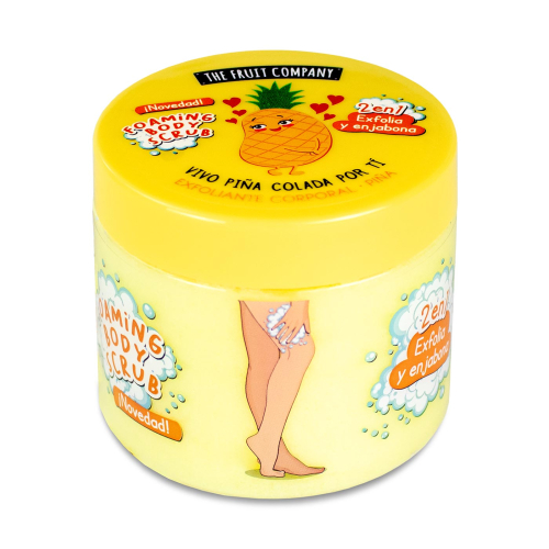 The Fruit Company - Exfoliante corporal espumoso 2 en 1 - Piña