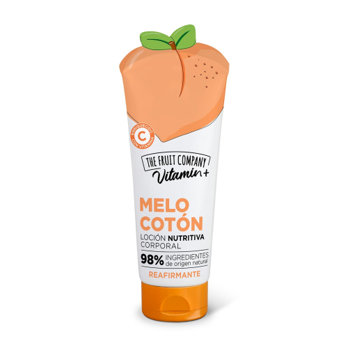 The Fruit Company - Loción nutritiva corporal Vitamin+ - Melocotón