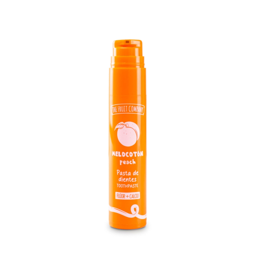 The Fruit Company - Pasta de dientes Flúor + Calcio - Melocotón