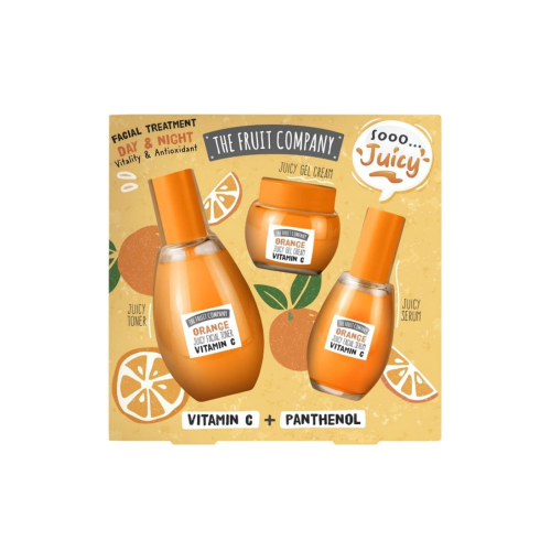 The Fruit Company - Set de tratamiento facial So Juicy - Vitamin C + Panthenol