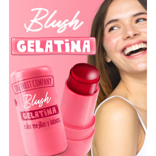 The Fruit Company - Tinte para labios y mejillas en gelatina - 02: Sandía