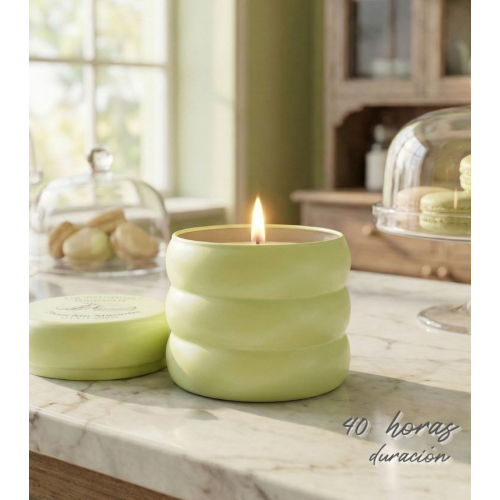 The Fruit Company - Vela perfumada Patisseries - Pistachio Macaron