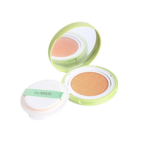 The Saem - *Jeju Fresh Aloe* - Maquillaje en formato cushion con protector solar SPF 50+