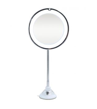 Thulos - Espejo de maquillaje 360° con Iluminación LED TH-BY07