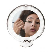 Thulos - Espejo de maquillaje 360° con Iluminación LED TH-BY18