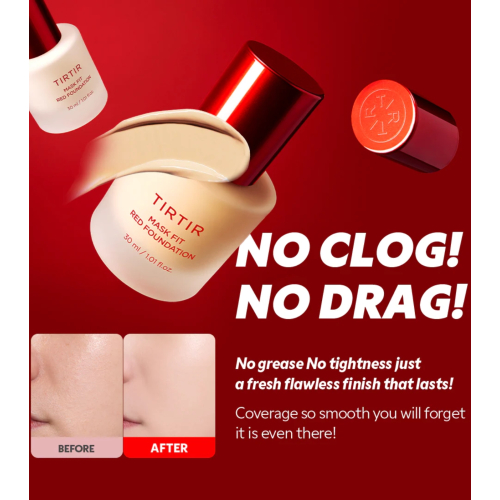 TIRTIR - Base de maquillaje Mask Fit Red - 25N: Mocha