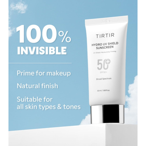 TIRTIR - Protector solar facial Hydro UV Shield SPF50+
