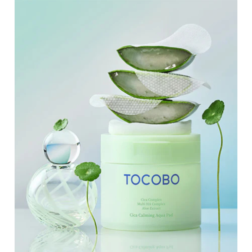 Tocobo - *Cica Calming* - Tónico facial calmante en pads Aqua - 60pads