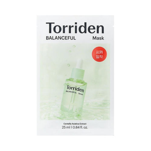 Torriden - *Balanceful* - Mascarilla facial con extracto de Centella Asiática