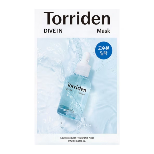 Torriden - *Dive In* - Mascarilla facial con ácido hialurónico de bajo peso molecular
