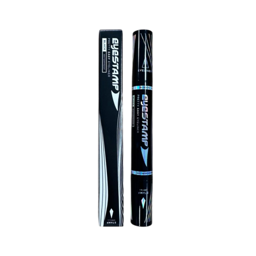 Trending Pro - Delineador de Ojos + Sello Pretty Easy Black Waterproof - Small