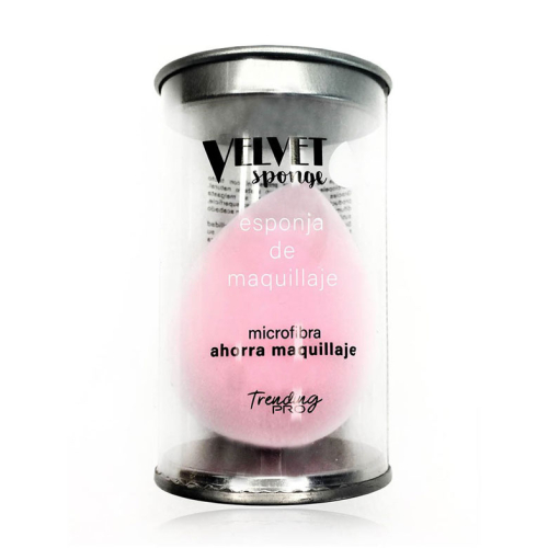 Trending Pro - Esponja microfibra de maquillaje Velvet