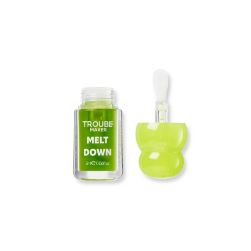 Trouble Maker - Aceite labial Melt Down - Dizzy Busy Green