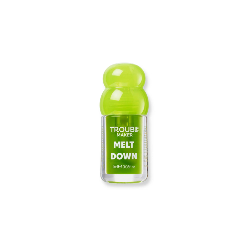 Trouble Maker - Aceite labial Melt Down - Dizzy Busy Green