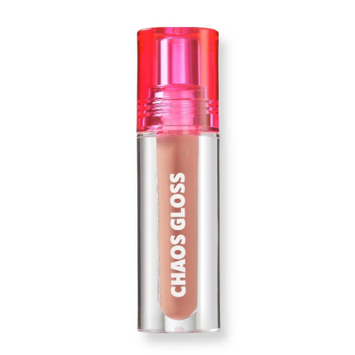 Trouble Maker - Brillo de labios Chaos Gloss - Tippy Toes Honey Brown