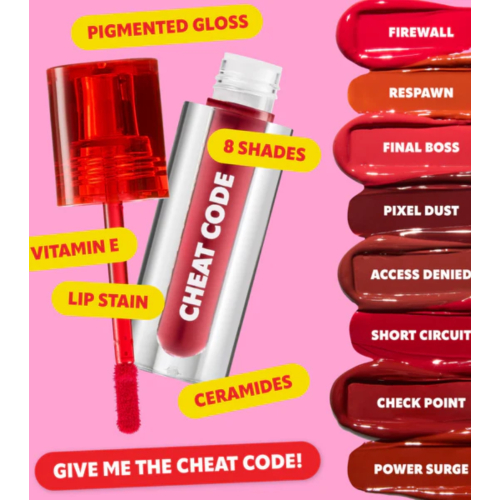 Trouble Maker - Brillo de labios Cheat Code Hydrating - Pixel Dust