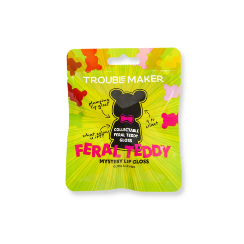 Trouble Maker - Brillo de labios sorpresa Feral Teddy Mistery Plumping