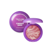 Trouble Maker - Colorete Baked Cheekie Bake - Betty Bakes Hot Pink