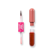 Trouble Maker - Duo Tinte labial peel-off + Brillo labial Genius - Checkmate Peach Pink