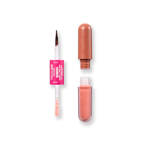 Trouble Maker - Duo Tinte labial peel-off + Brillo labial Genius - Clever Girl