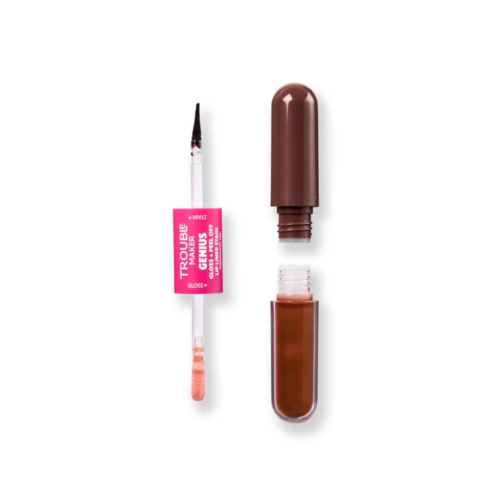 Trouble Maker - Duo Tinte labial peel-off + Brillo labial Genius - Experiment 626 Deep Nude