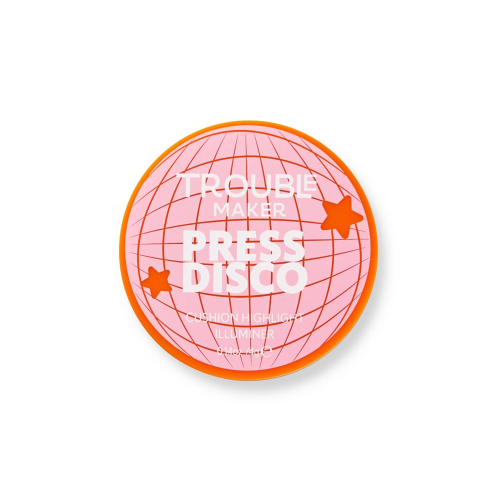 Trouble Maker - Iluminador en cushion Press Disco - Disco Ball Silver
