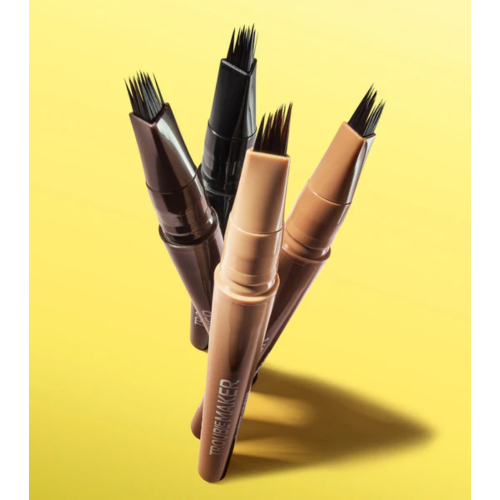 Trouble Maker - Lápiz de cejas Fluffer Brow Brush Natural - Medium Brown