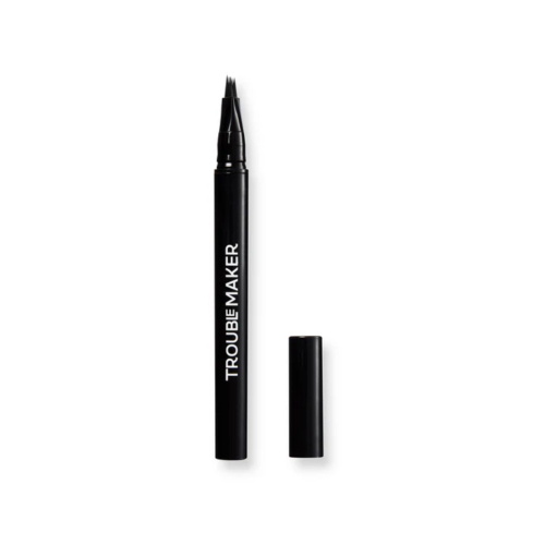 Trouble Maker - Lápiz de cejas Fluffer Brow Brush Natural - Soft Black