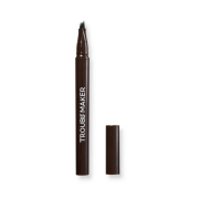 Trouble Maker - Lápiz difuminador de cejas Fluffer Brow Brush Natural - Dark Brown