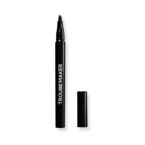 Trouble Maker - Lápiz difuminador de cejas Fluffer Brow Brush Natural - Soft Black