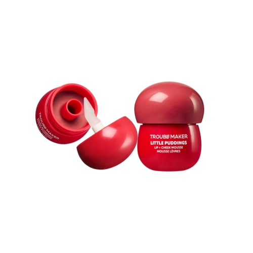 Trouble Maker - Mousse para labios y mejillas Little Pudding - Mimi Rose Pink
