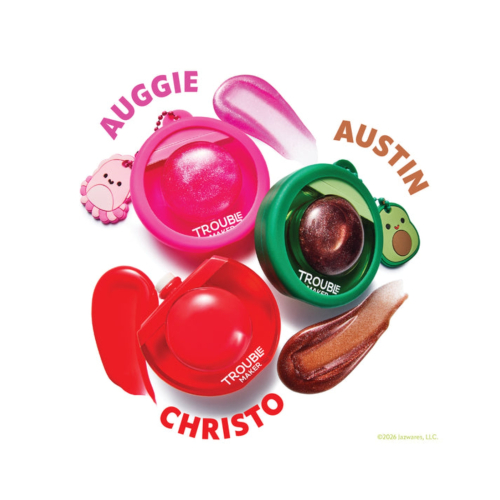 Trouble Maker - *Squishmallows* - Brillo de labios Bubble - Austin the Avocado