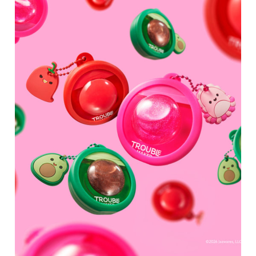 Trouble Maker - *Squishmallows* - Brillo de labios Bubble - Austin the Avocado